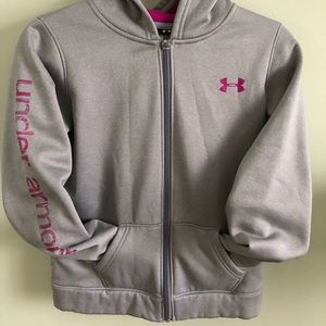 Under Armour Hoodie - Youth Girls Size L
